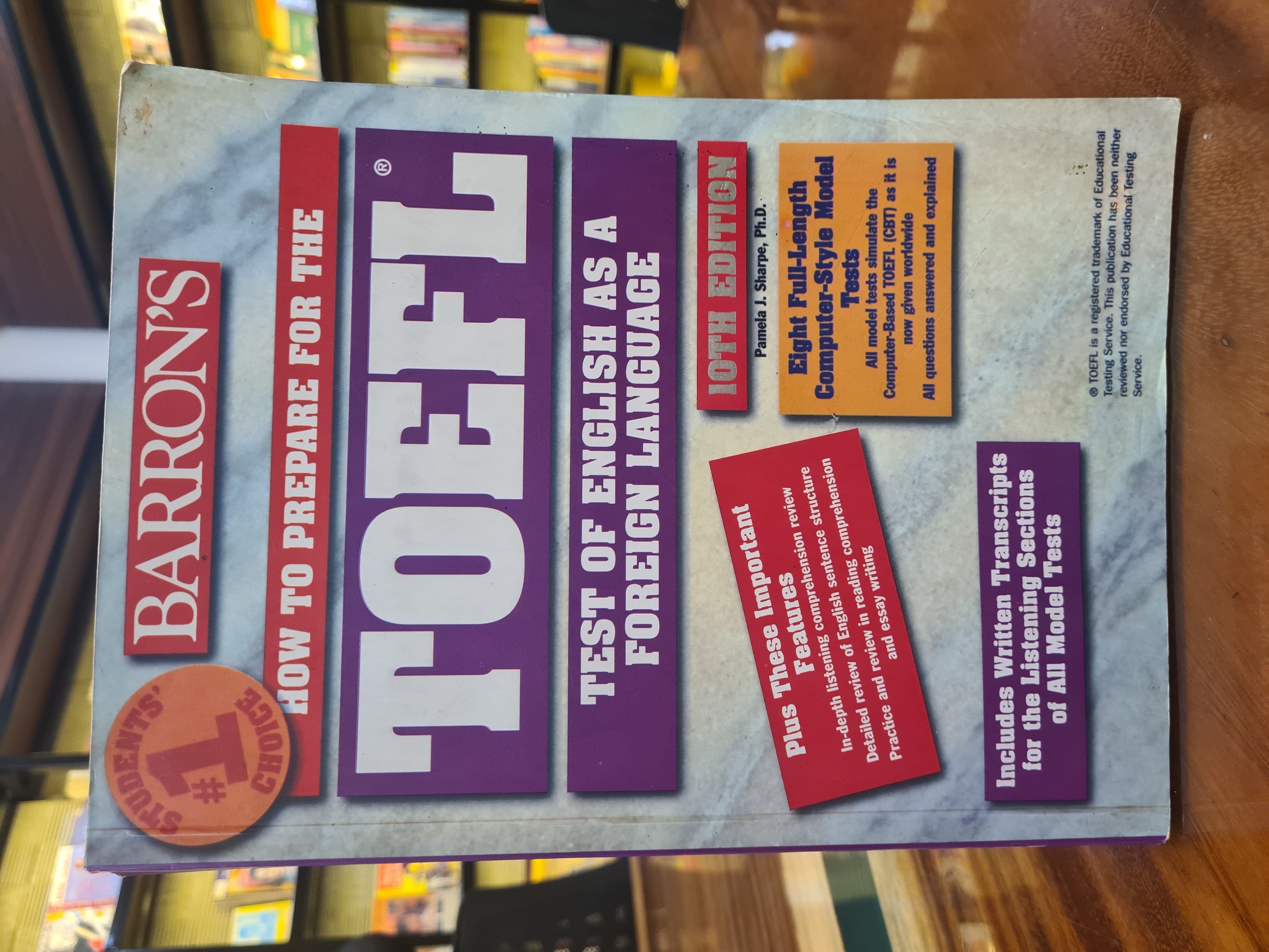 HOW TO PREPARE FOR THE TOEFL 10TH EDITION PENULIS BARRON