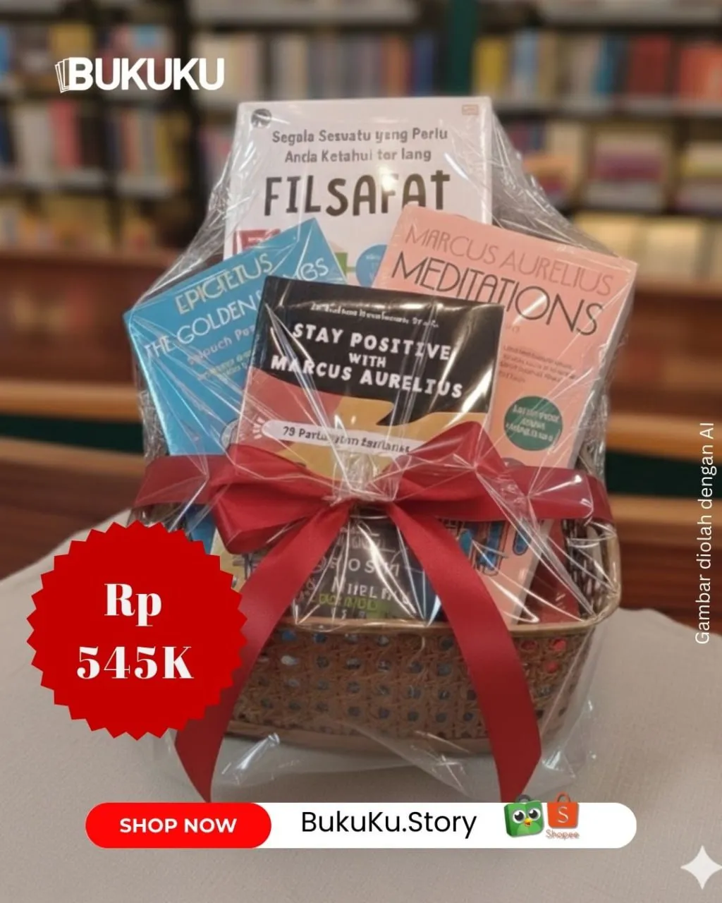 PARCEL BUKU PAKET A BEST SELLER 