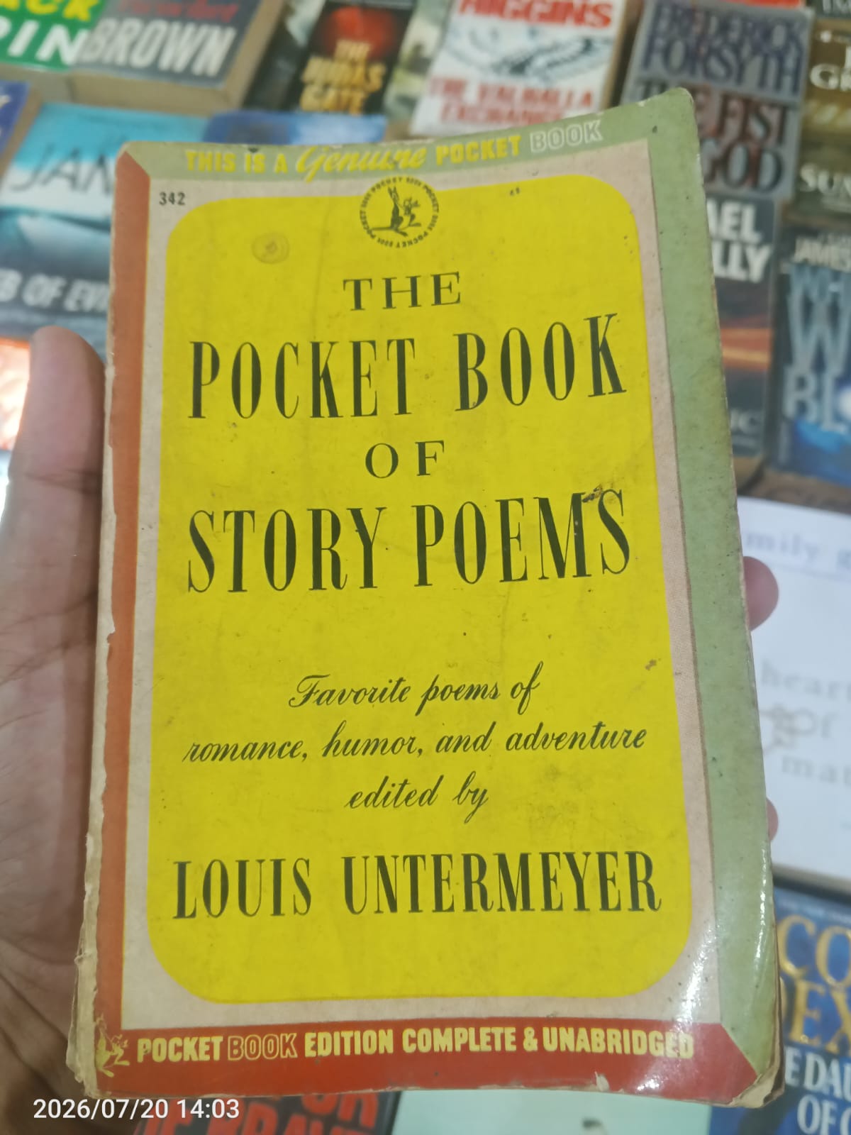The Pocket Book Of Story Poems