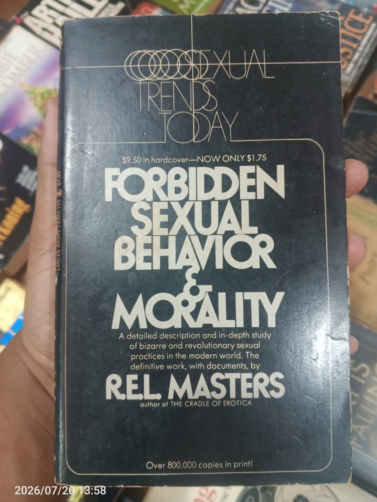 Forbidden Sexual Behavior & Morality 