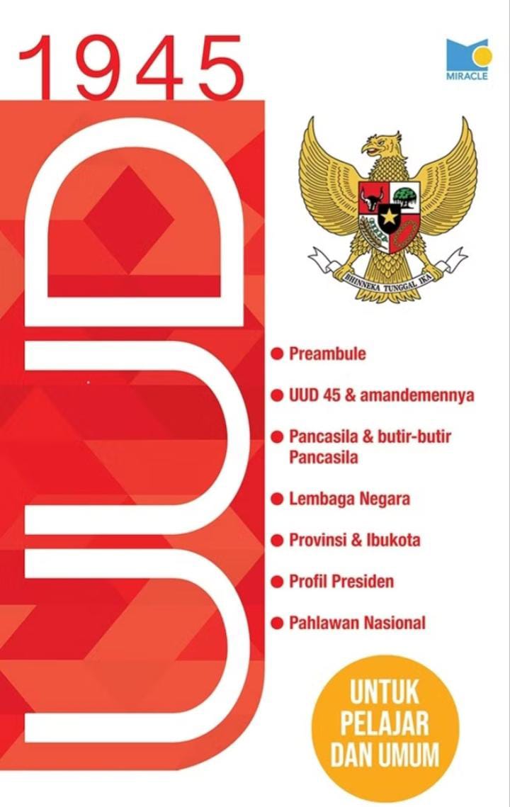 UUD 1945 Untuk Pelajar Dan Umum 