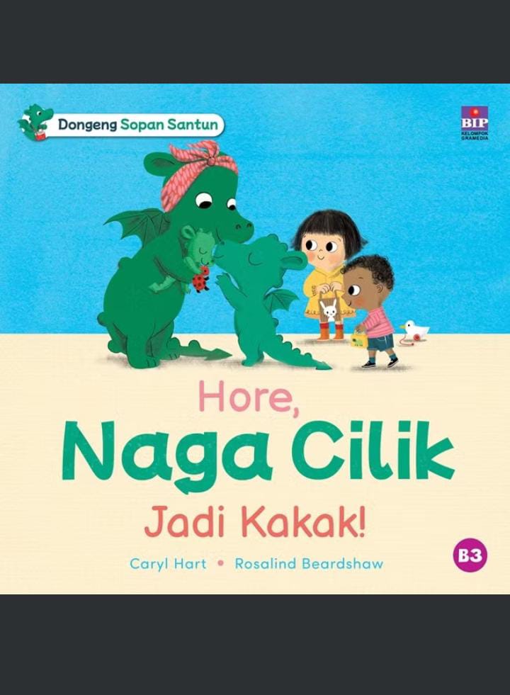 Dongeng Sopan Santun: Hore, Naga Cilik Jadi Kakak
