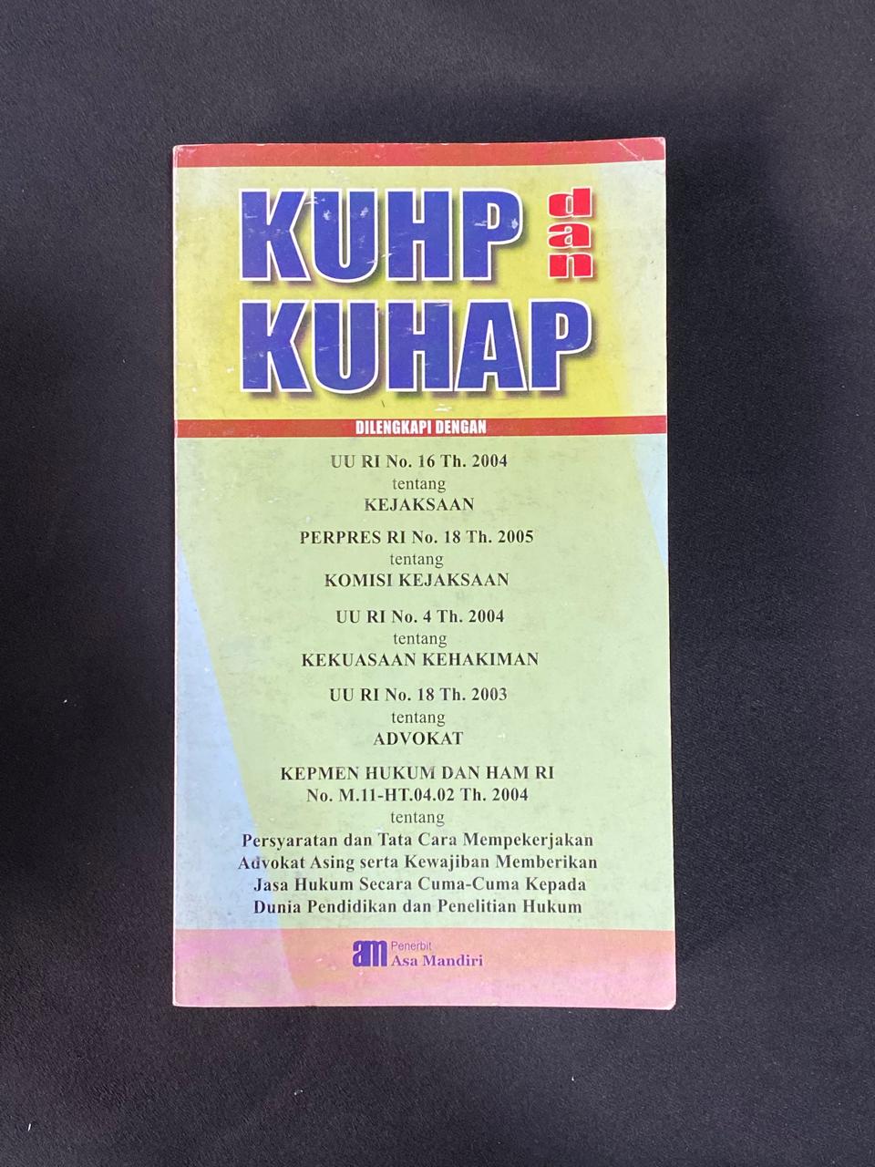Kuhp Dan Kuhap