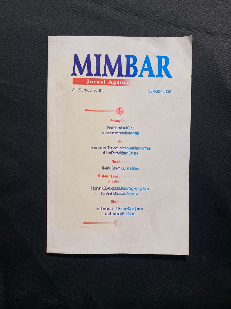 Mimbar: Jurnal Agama & Budaya
