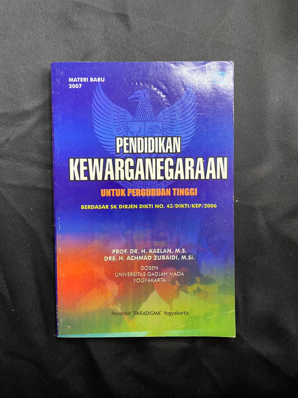 Pendidikan Kewarganegaraan: Untuk Perguruan Tinggi