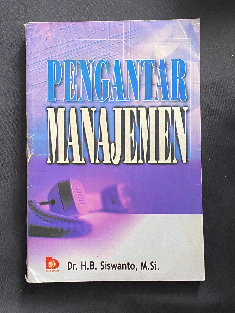 Pengantar Manajemen