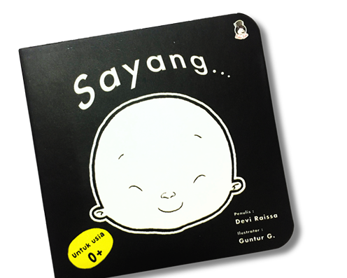 Sayang - Pengenalan Anggota Keluarga - Buku High Contrast (Board Book)