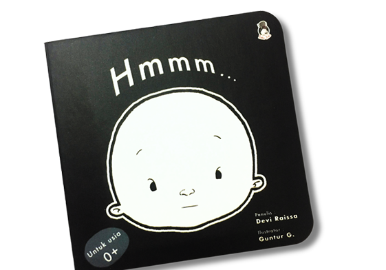 Hmmm - Pengenalan Emosi - Buku Anak High Contrast (Board Book)