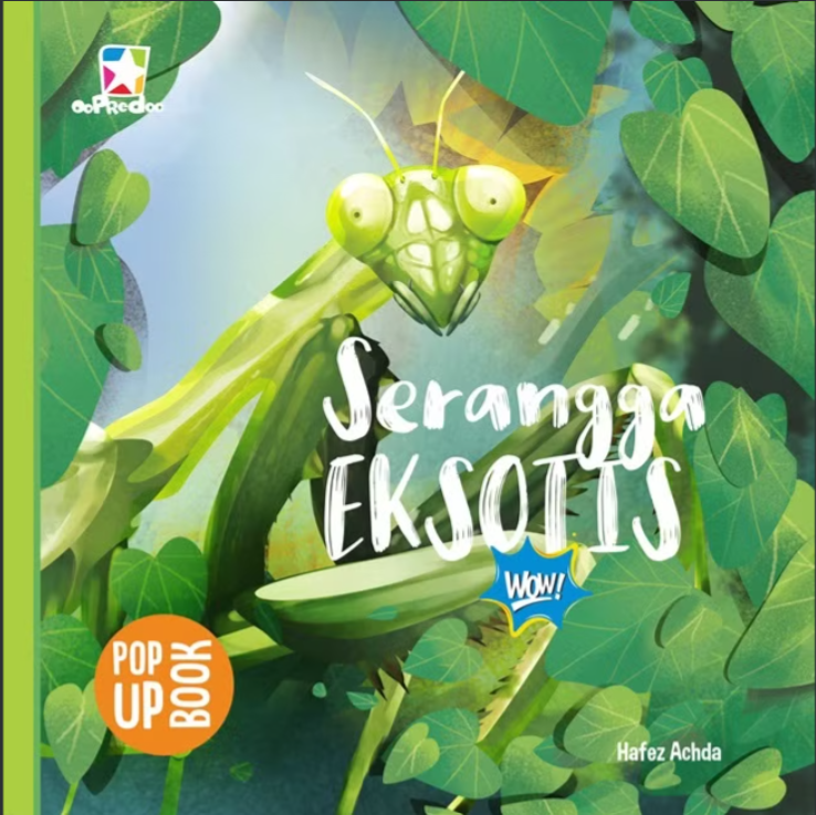 Opredo Pop Up Book: Serangga Eksotis 