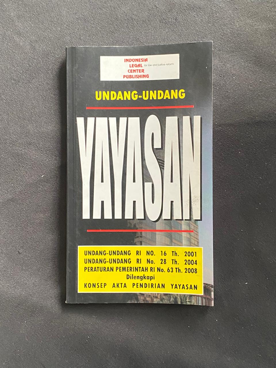 Undang-Undang Yayasan