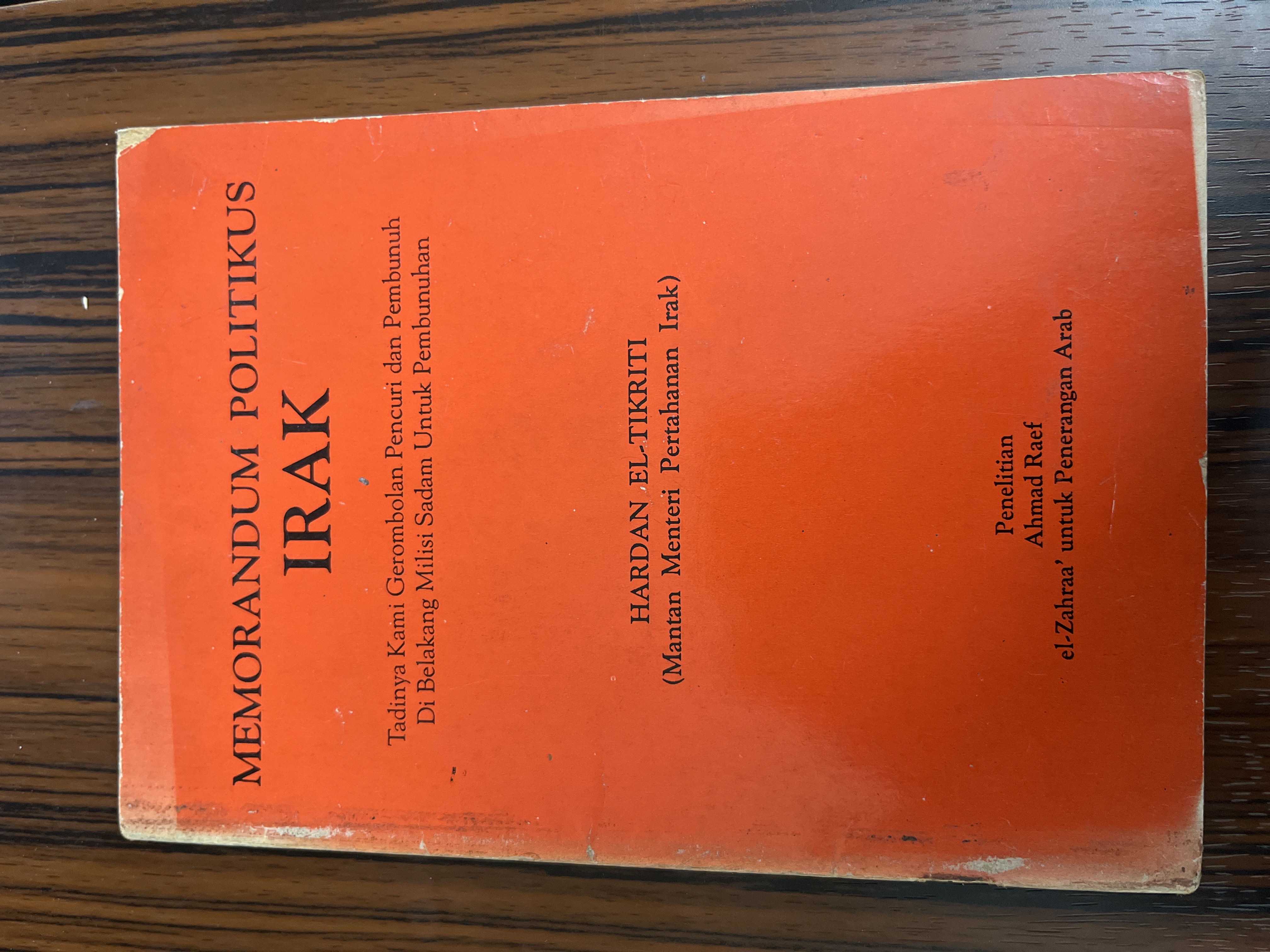 MEMORANDUM POLITIKUS IRAK