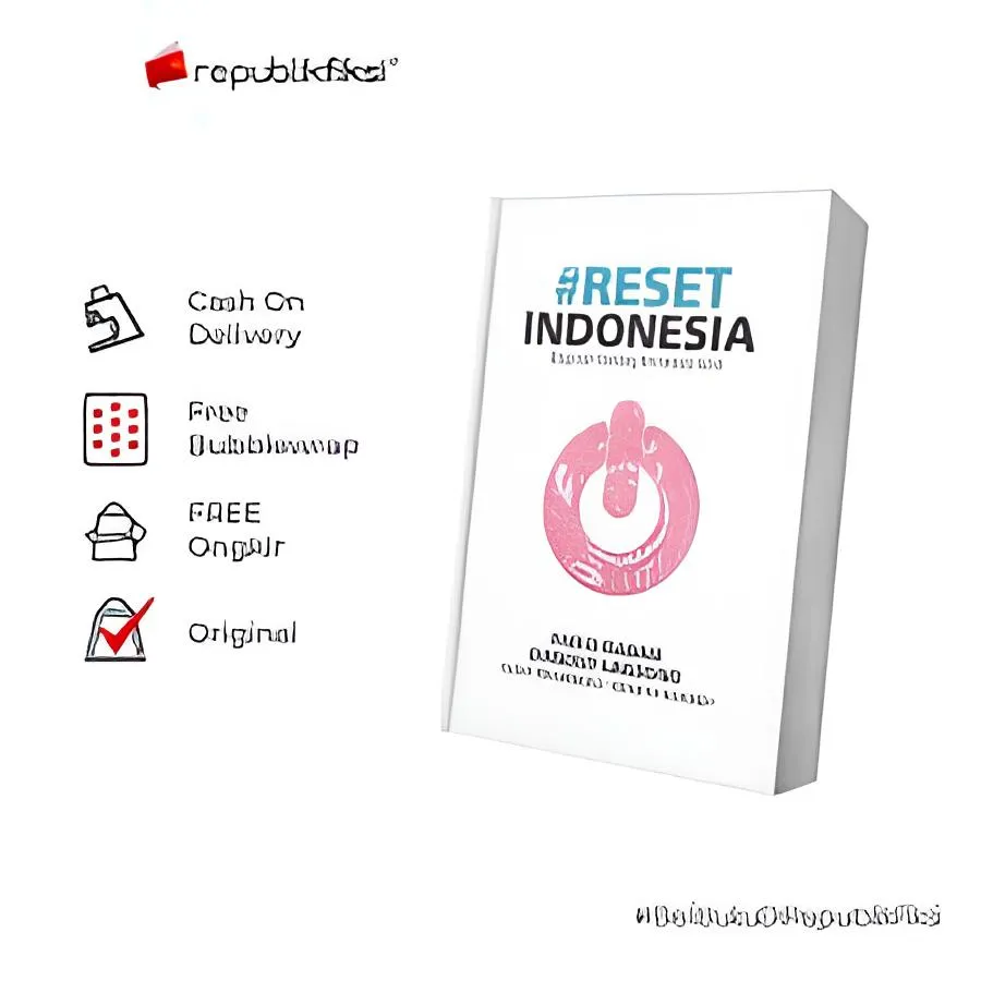 Buku Reset Indonesia - Farid Gaban, Dandhy Laksono, Yusuf Priambodo, dan Benaya Harobu - Edisi Hemat 